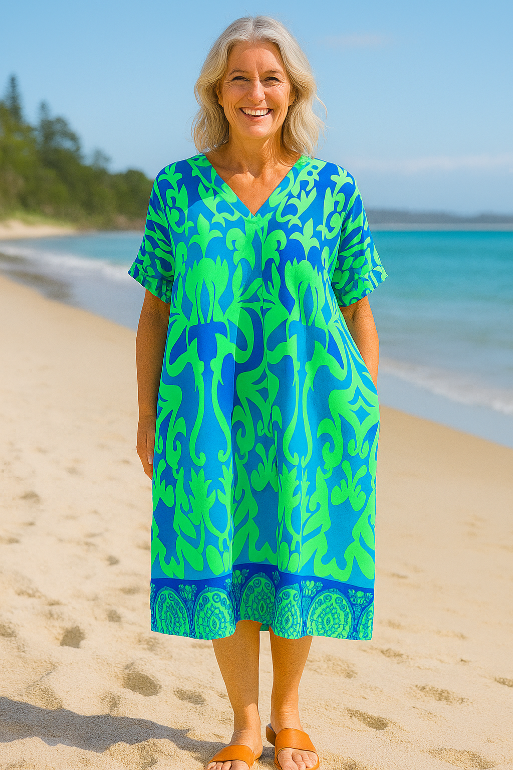 Aqua Teal / 3XL