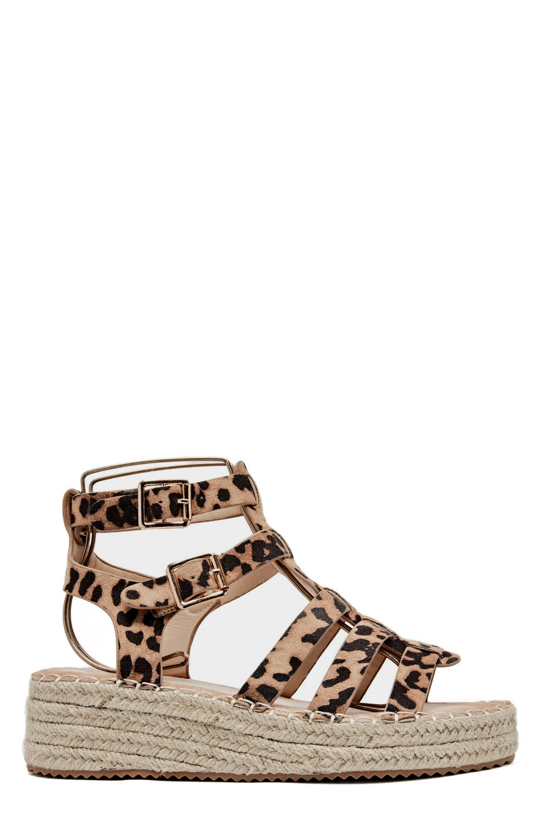 Rosamund | Leopard Wedge Sandal