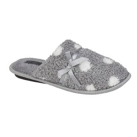 Bonnie | Borg Mule Slippers
