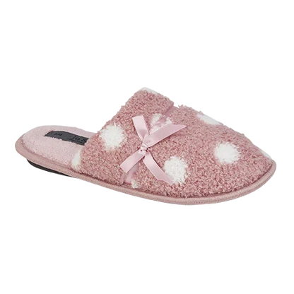 Bonnie | Borg Mule Slippers