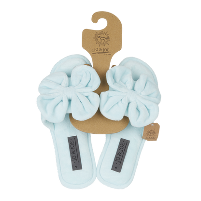 Marlee | Oversized Bow Open Toe Sliders
