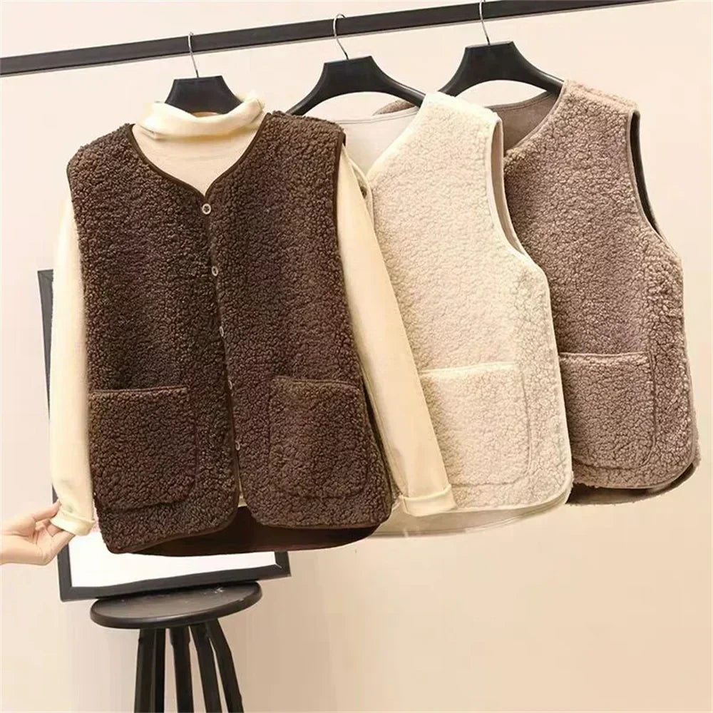 Faye | Luxe Fleece Vest