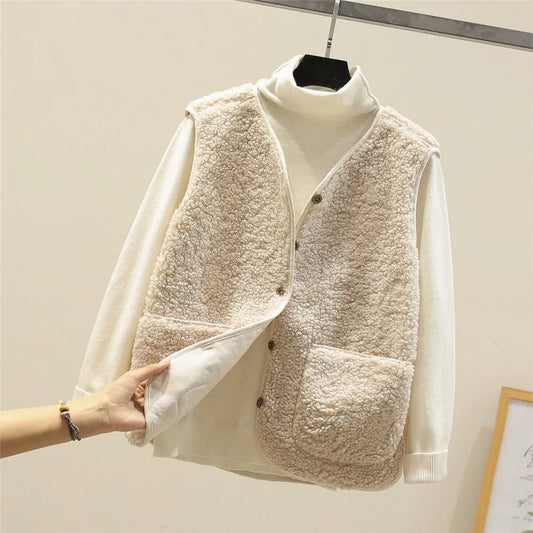 Faye | Luxe Fleece Vest