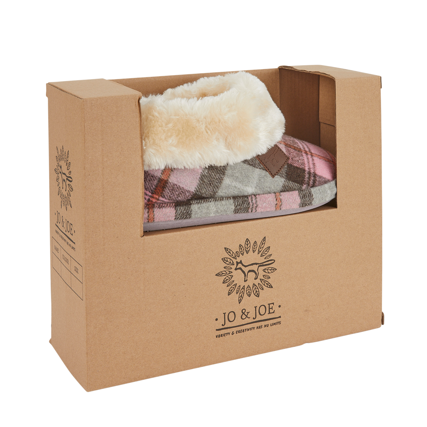 Quinn | Tartan Bootee Slippers