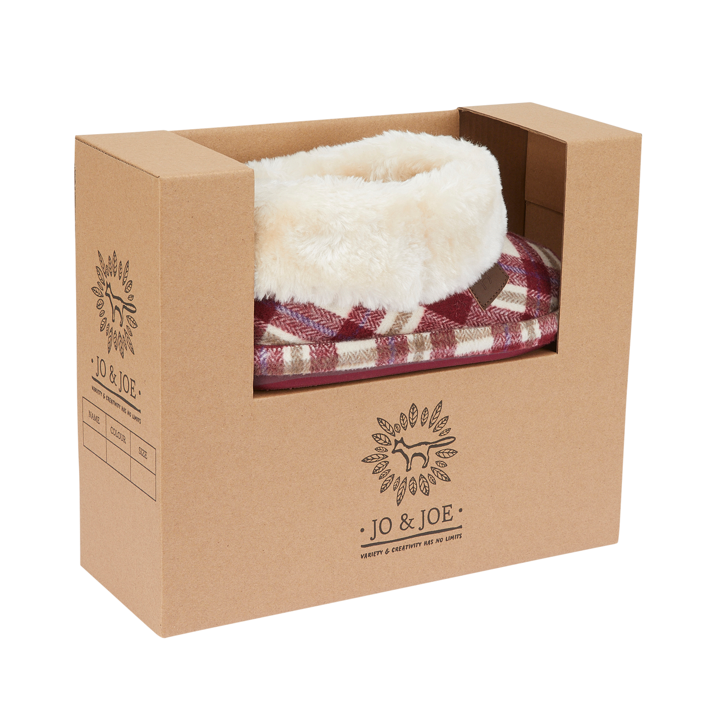 Quinn | Tartan Bootee Slippers
