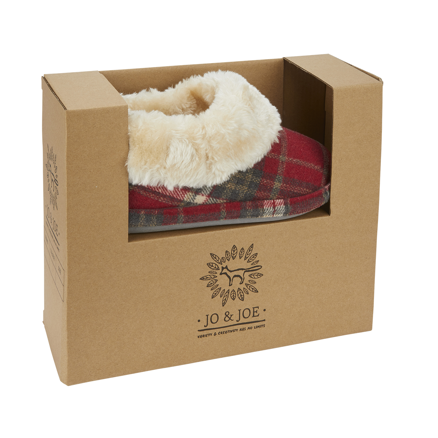 Quinn | Tartan Bootee Slippers