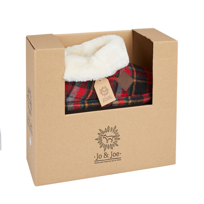 Quinn | Tartan Bootee Slippers