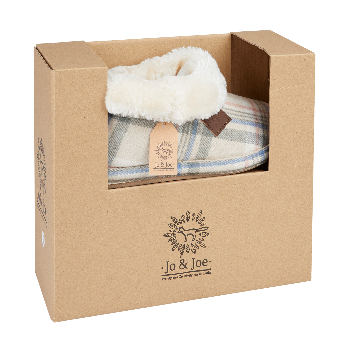 Quinn | Tartan Bootee Slippers