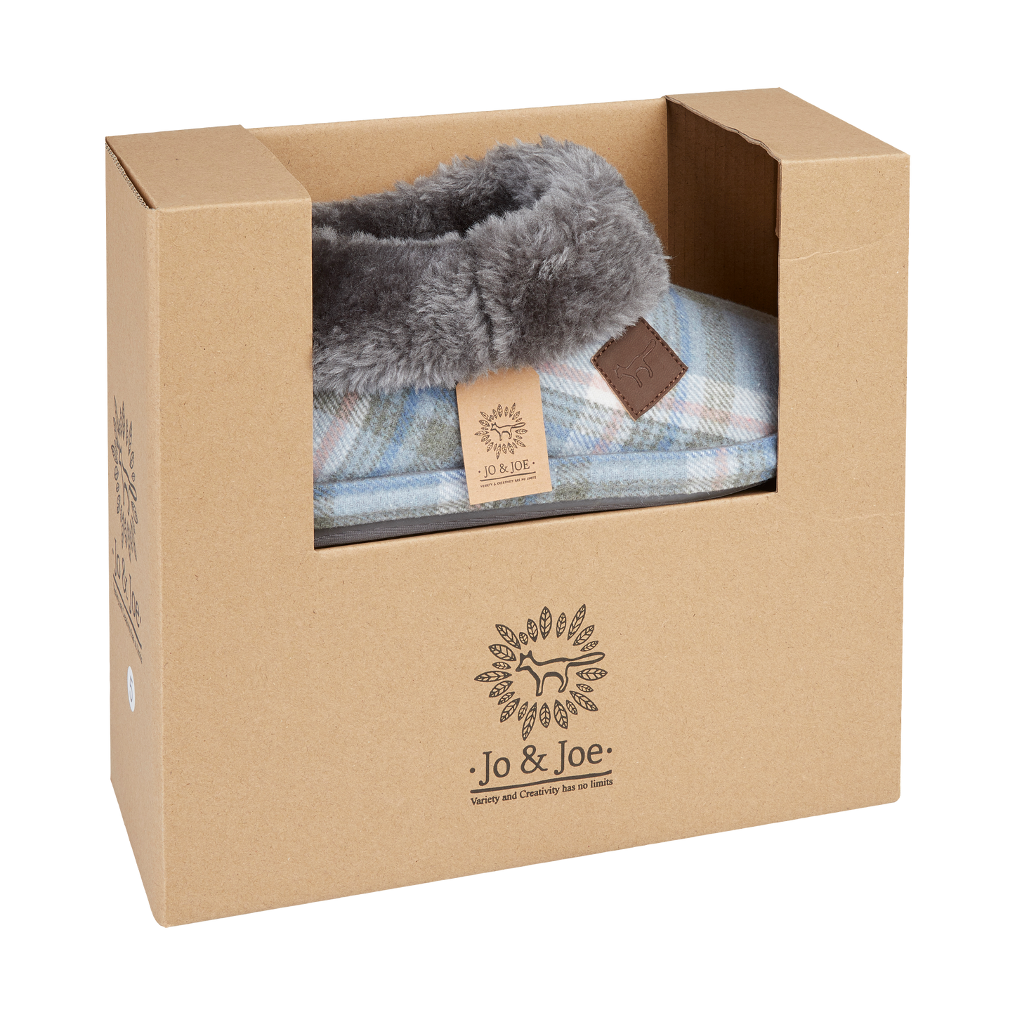 Quinn | Tartan Bootee Slippers
