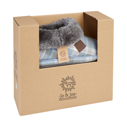 Quinn | Tartan Bootee Slippers