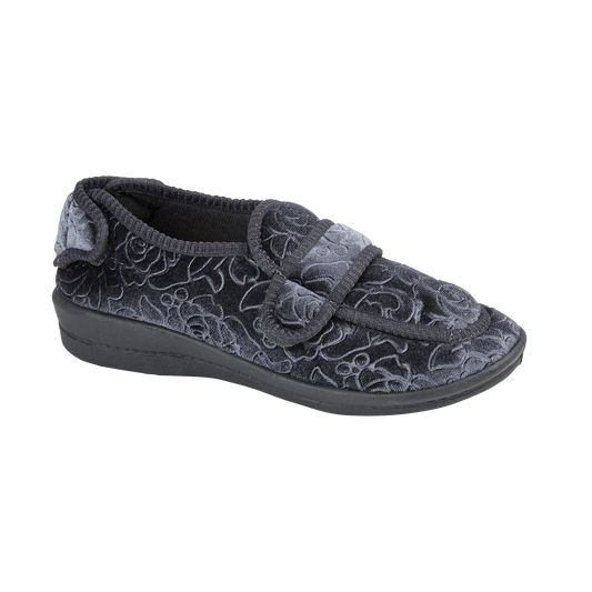 Junie | Velour Slippers