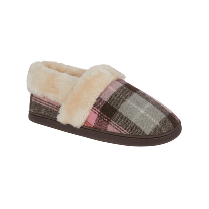 Nell | Tartan Bootee Slippers