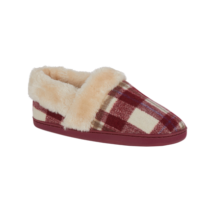 Nell | Tartan Bootee Slippers