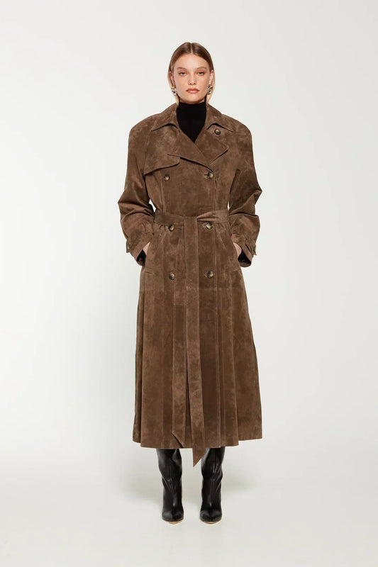 Chantal | Belted Trench Coat