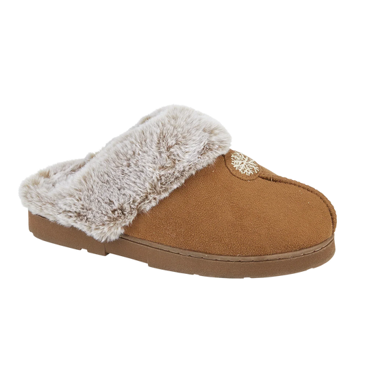 Sunny | Faux Fur Mule Slippers