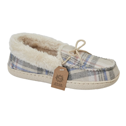 Blake | Tartan Moccasin Slippers