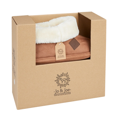 Cleo | Faux Suede Bootee Slippers