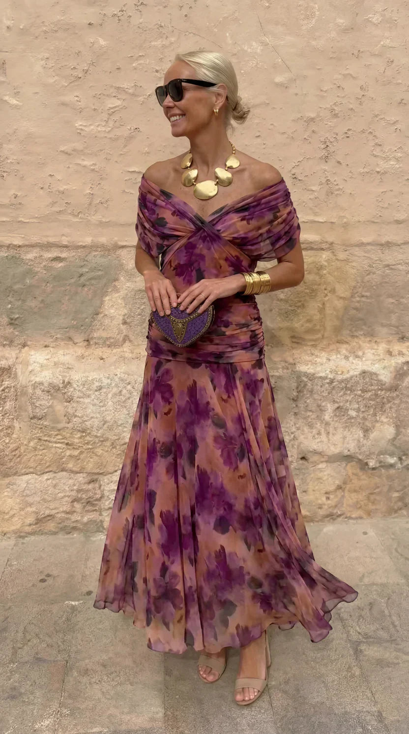 Frankie | Coral Evening Dress