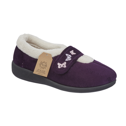 Elodie | Wide Fit Strap Slippers