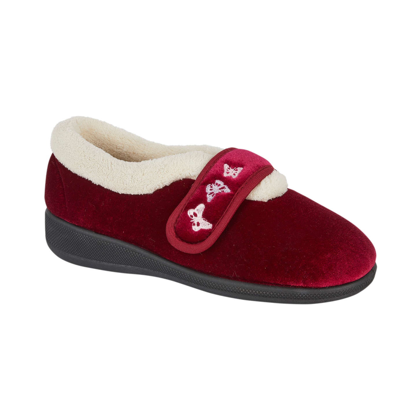 Elodie | Wide Fit Strap Slippers