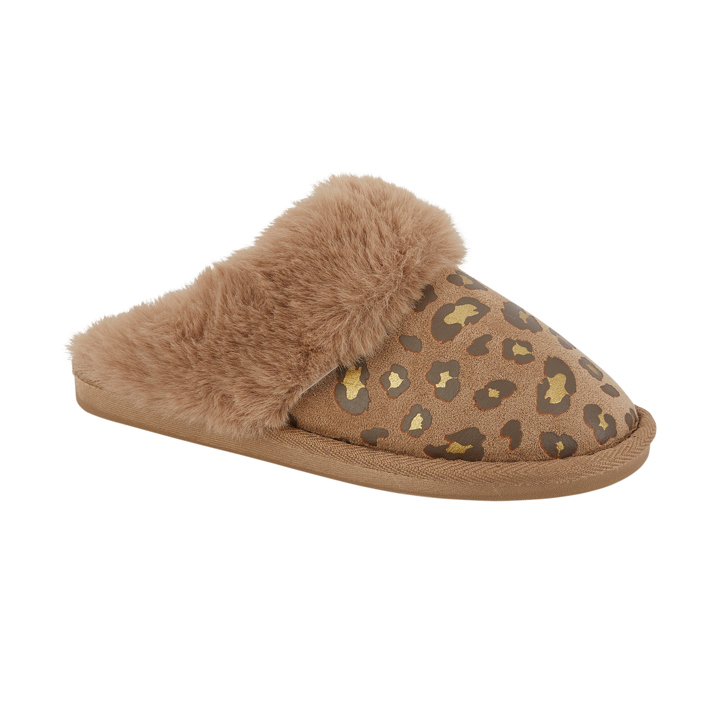 Indigo | Leopard Mule Slipper