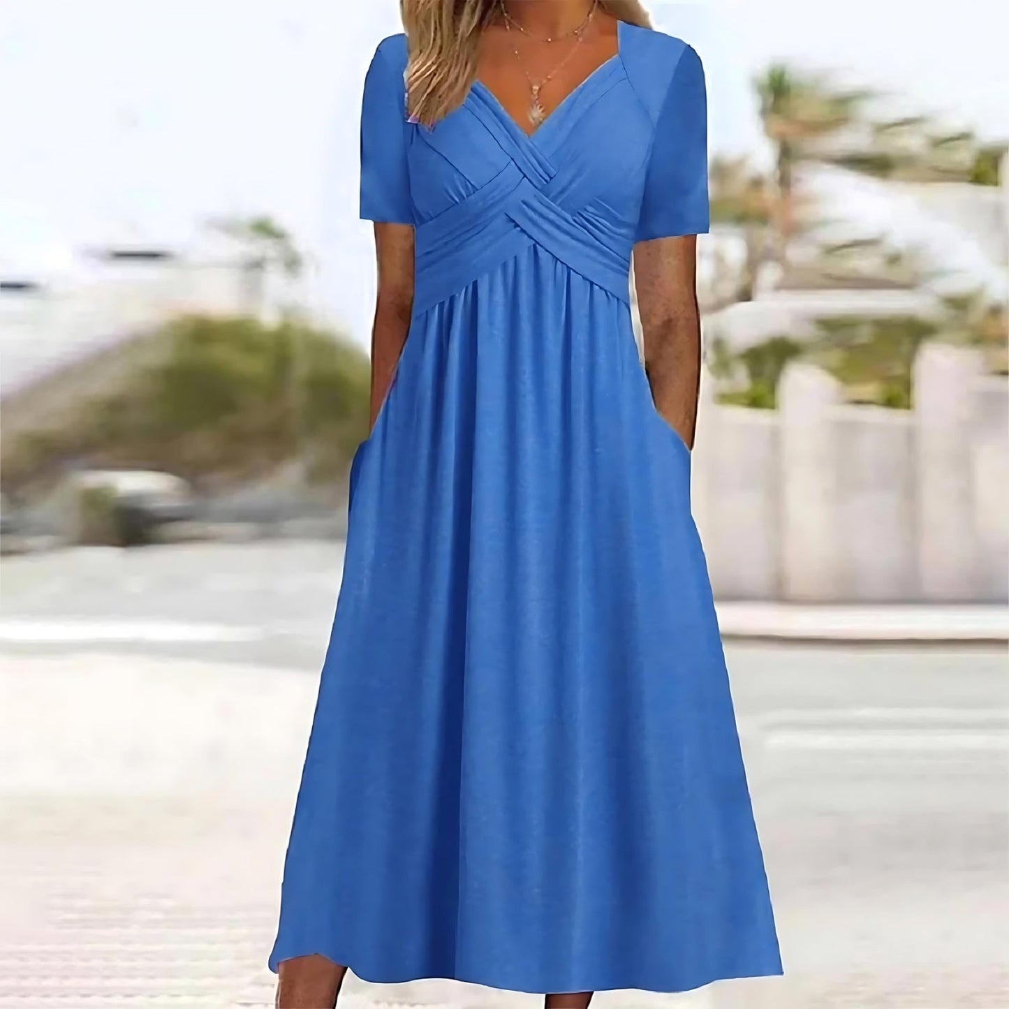 Angelia | Elegant Midi Dress
