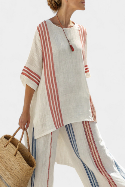 Solvane | Multicolor Striped Set