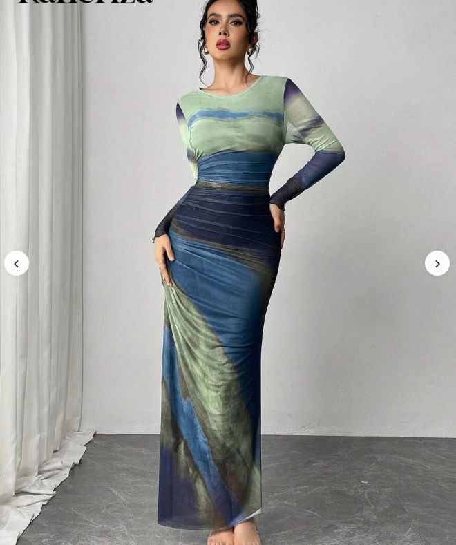 Blue Green / UK 16 (XL)