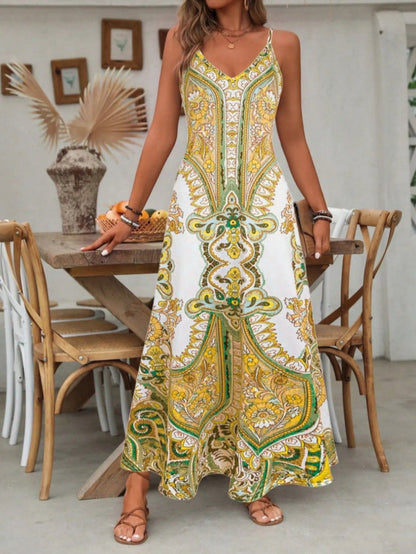 Jennifer | Chic Summer Sleeveless Strap Maxi Dress