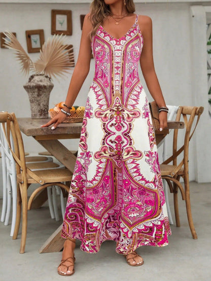 Jennifer | Chic Summer Sleeveless Strap Maxi Dress