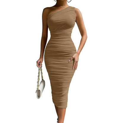 Freya | Chic Bodycon Elegant Midi Dress