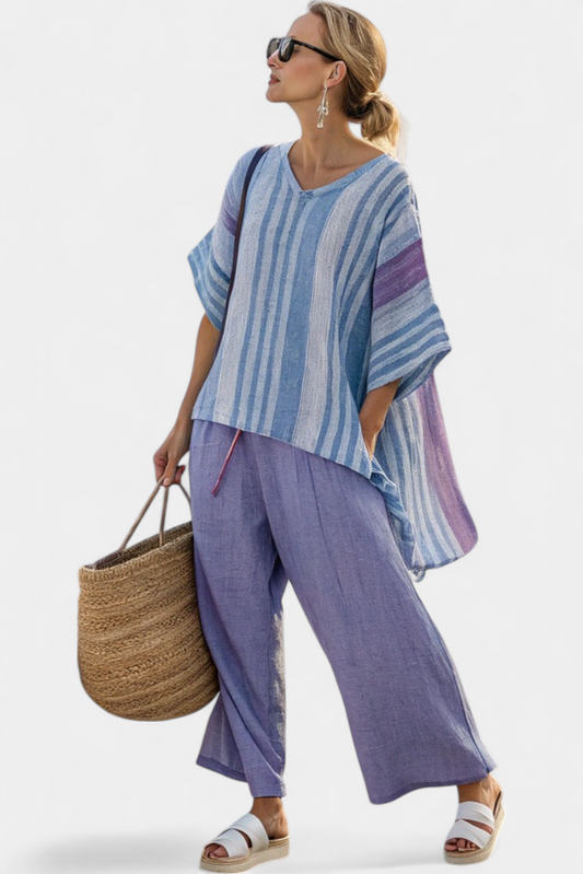 Zellora | Lavender Sky Blue Set