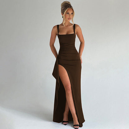 Marilyn | Elegant Formal Slip Maxi Dress