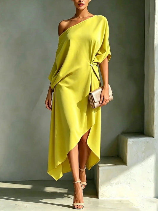 Camila™ | Elegant Asymmetrical Dress