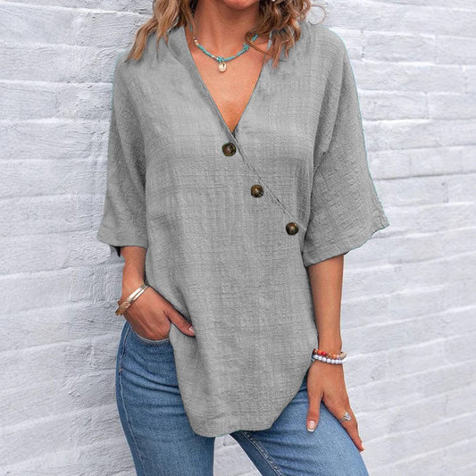 Kiray | Graceful Polished Blouse