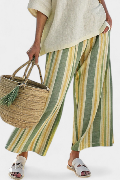 Ellowyn | Striped Linen Set