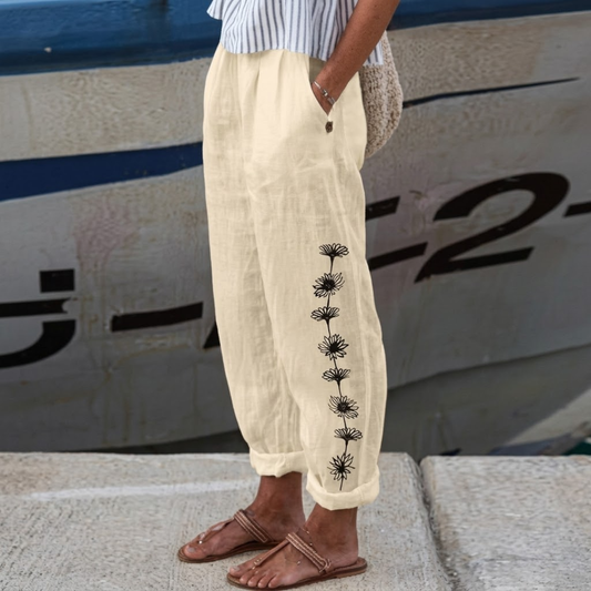 Elvira | Comfortable Knitted Long Pants