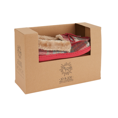 Blake | Tartan Moccasin Slippers