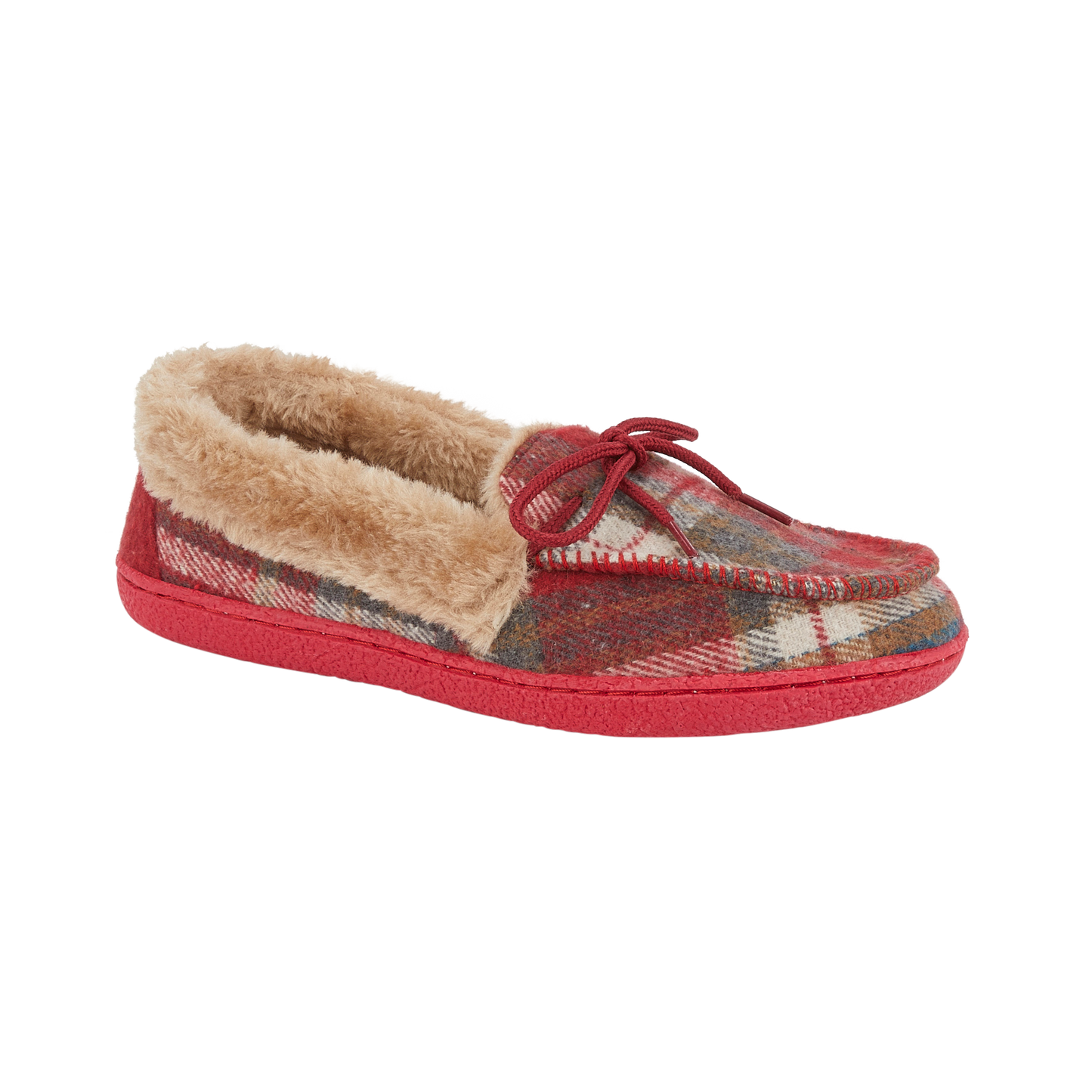 Blake | Tartan Moccasin Slippers