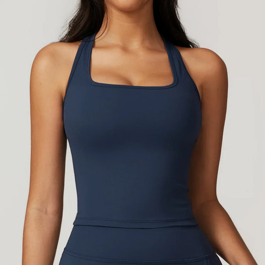 Katherine | Badge Blue Support Tank