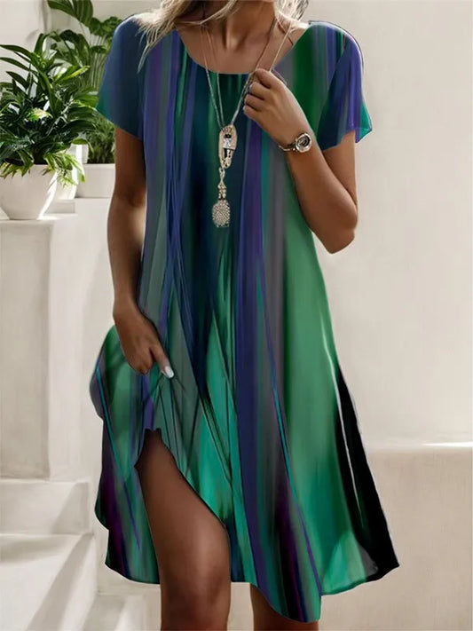 Fernholt | Boho Floral Beach Dress