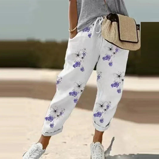 Ysolde | Ethnic Retro Print Pants (Print 3)