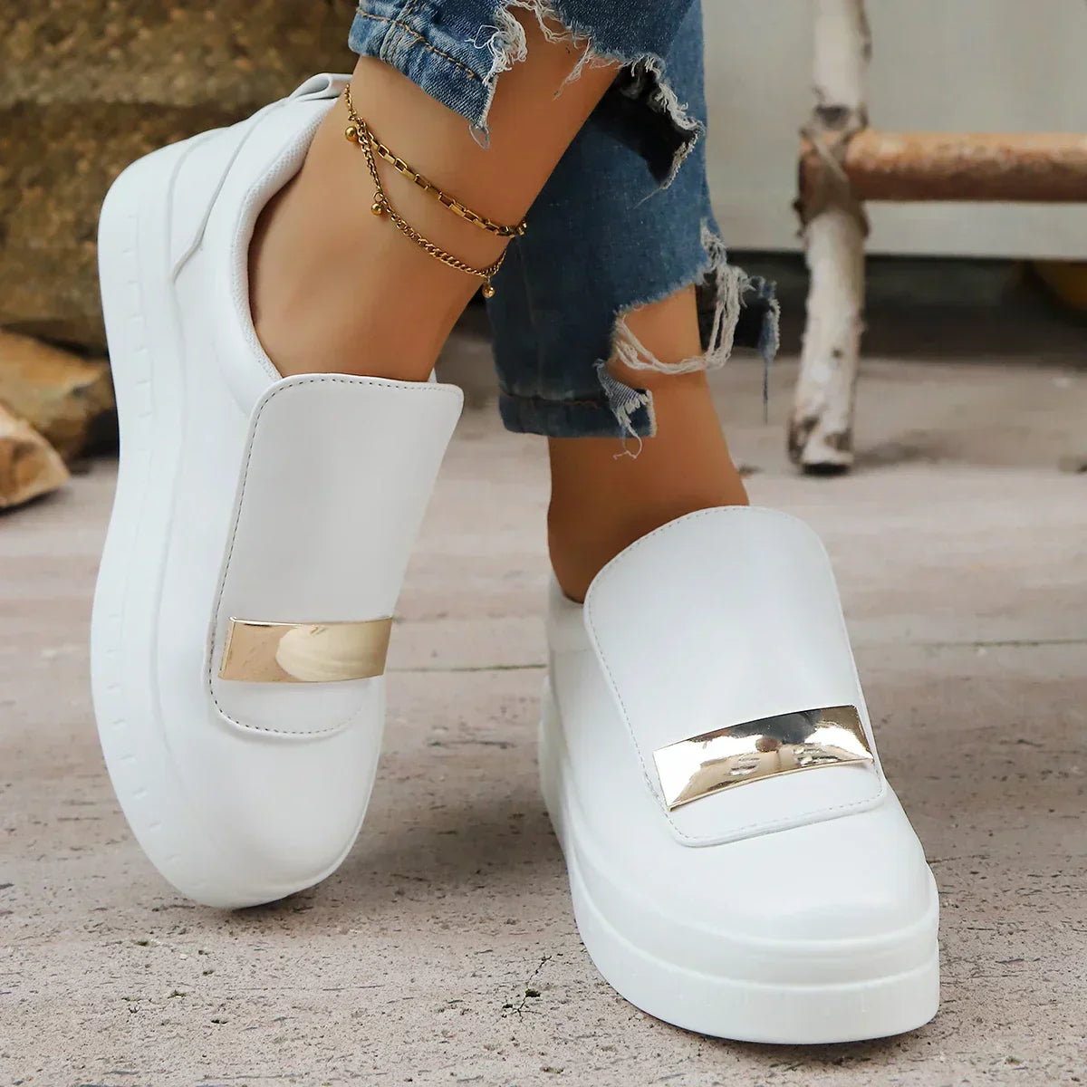 Lottie | Heritage Platform Sneakers