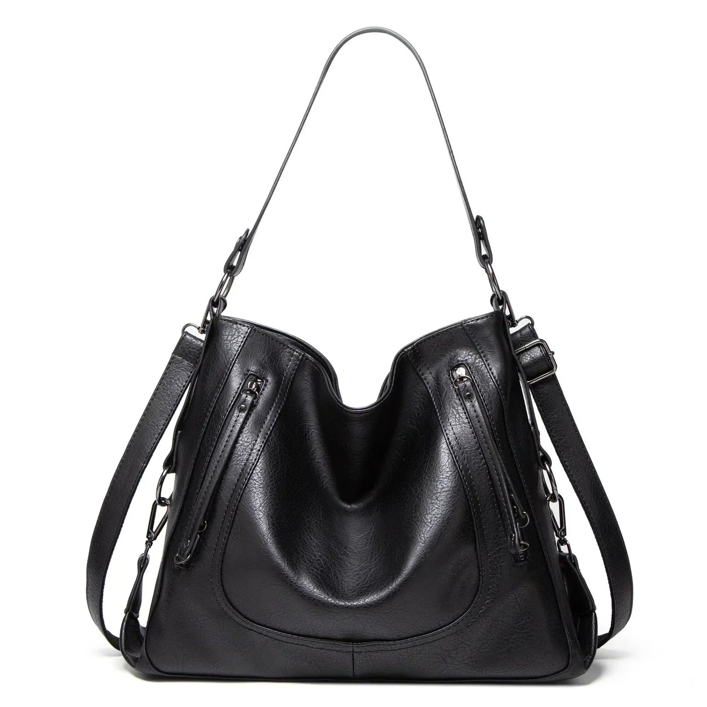 Evening Glow | Luxe Leather Bag