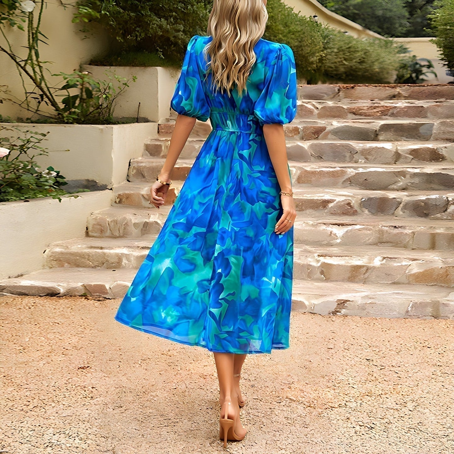 Annelie | Daydream Floral Midi Dress