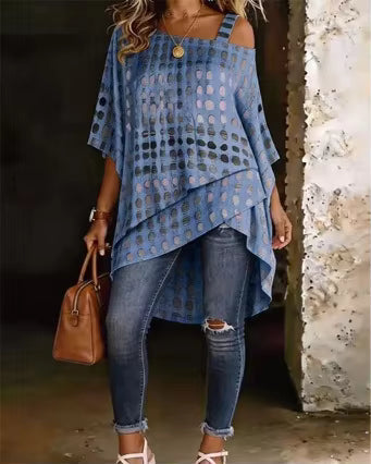 Violetta | Watercolour Print Shirt