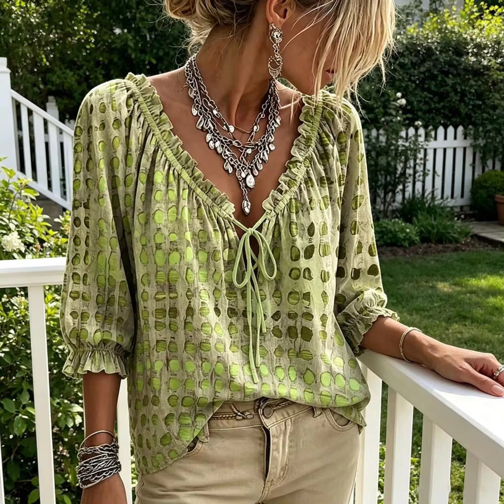 Belmira | Watercolour Print Shirt
