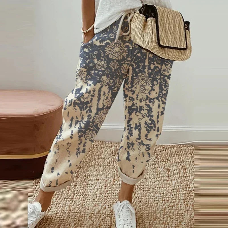 Belisama | Ethnic Retro Print Pants (Print 5)
