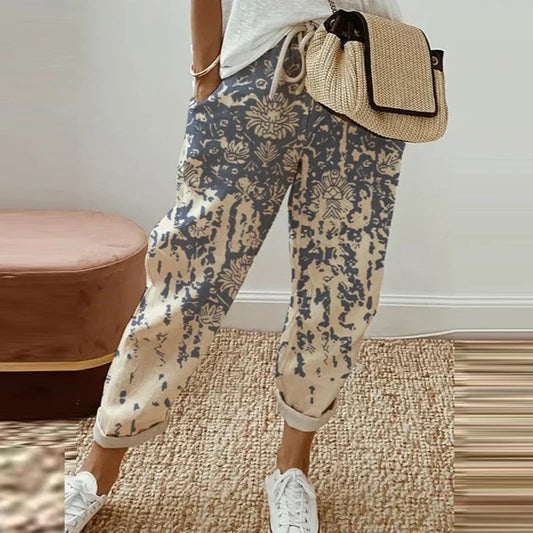 Belisama | Ethnic Retro Print Pants (Print 5)