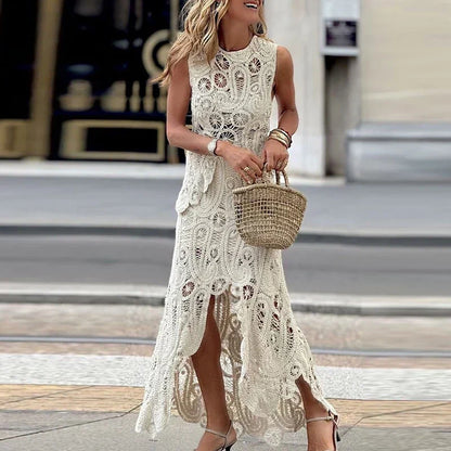 Aurora Belle | Embroidered Lace Two-Piece Set